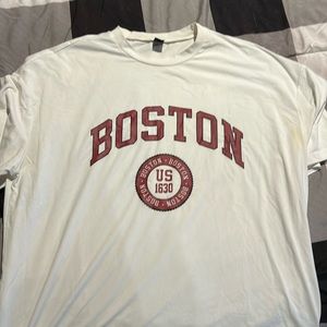 Large Boston dry, fit material T-shirt
